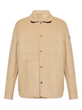 Moncler Tagnit leather-patch shirt jacket