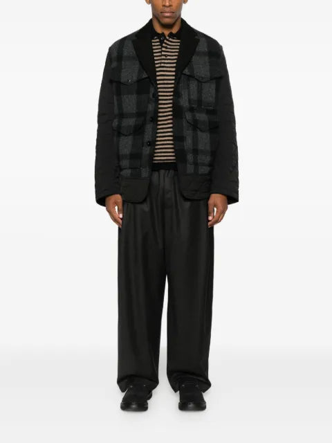 Junya Watanabe MAN x Filson quilted jacket with checks