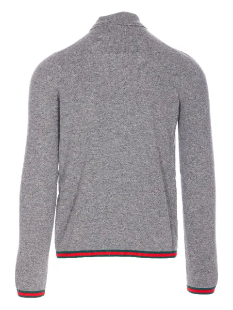 Gucci turtleneck logo-detail sweater
