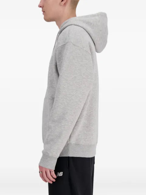 New Balance drawstring logo-detail hoodie