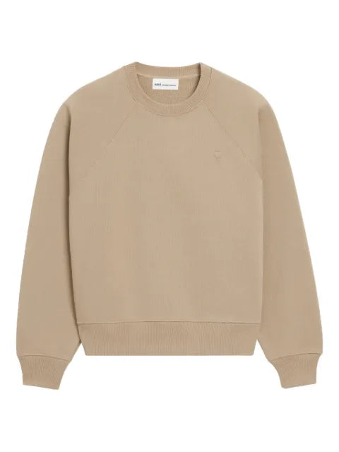 AMI Paris Ami De Coeur embossed raglan sweatshirt