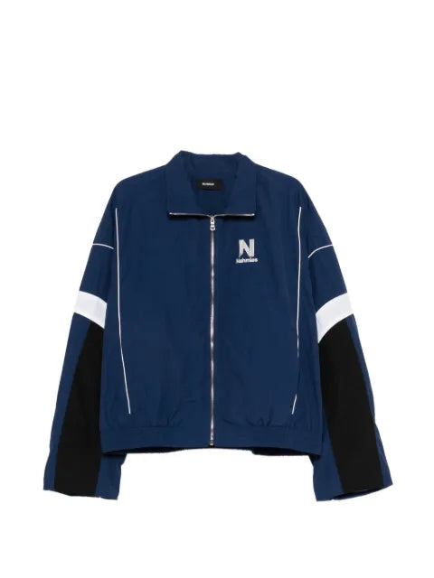 Nahmias logo-detail panel jacket