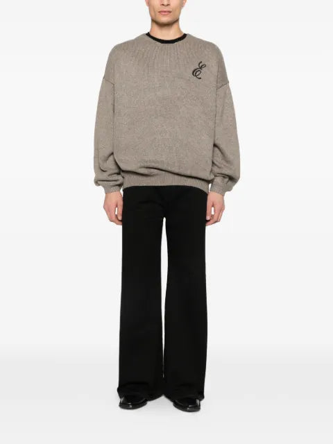 FEAR OF GOD ESSENTIALS embroidered sweater