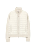 Moncler padded zip-up cardigan