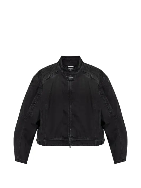 VETEMENTS zipped denim jacket