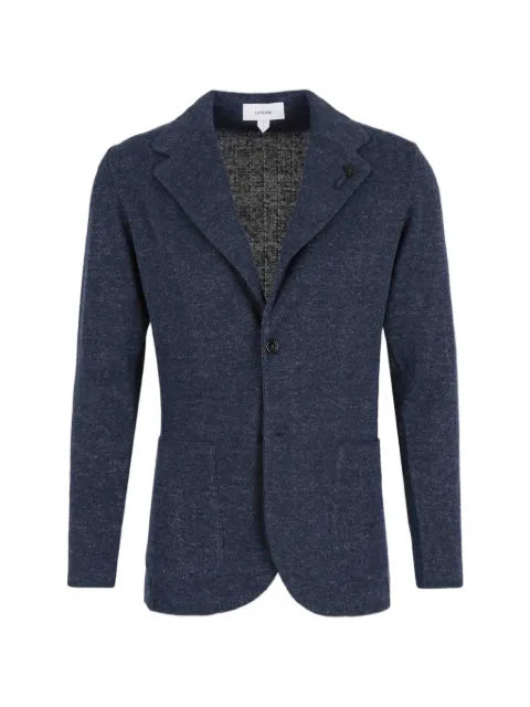Lardini blazer with a patch pocket