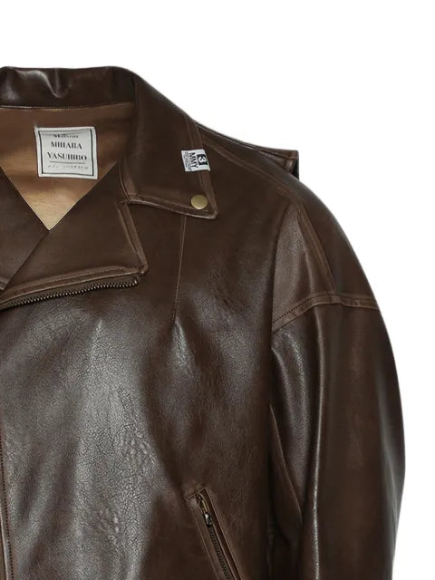 Maison MIHARA YASUHIRO zip-fastening jacket