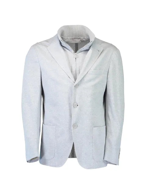 Eleventy single breasted collar jacket