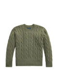 Polo Ralph Lauren relaxed-fit cable-wool-blend jumper