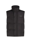 Karl Lagerfeld logo-patch padded gilet
