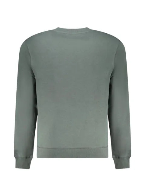 Napapijri logo-patch crew-neck sweatshirt