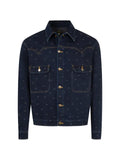 Needles star-jacquard denim jacket