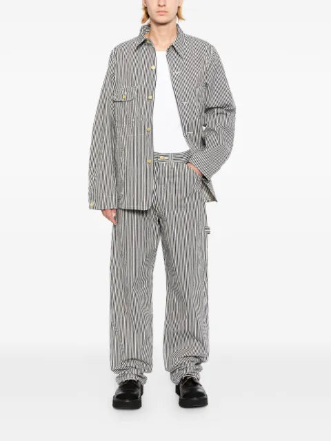 Sugar Cane Jeans striped denim jacket