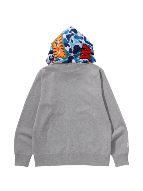 A BATHING APE® Shark Camo-print hoodie