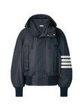 Thom Browne tech twill 4-Barflight jacket