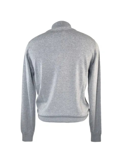 Piacenza 1733 merino wool quarter-zip sweater