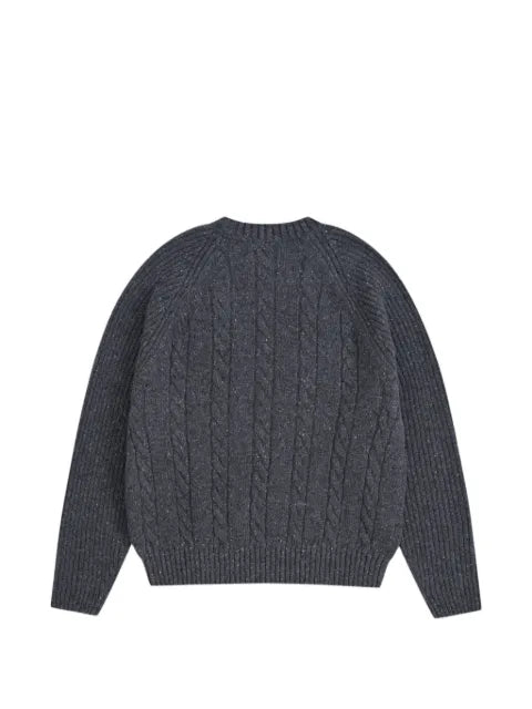 GOSHA RUBCHINSKIY cable-knit flecked sweater