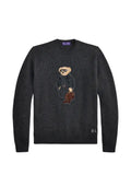 Ralph Lauren Purple Label Polo Bear patch sweater