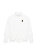 Nike Heritage logo-patch zip-up sweater