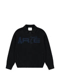 Arte Antwerp logo-embroidered zip-up cardigan