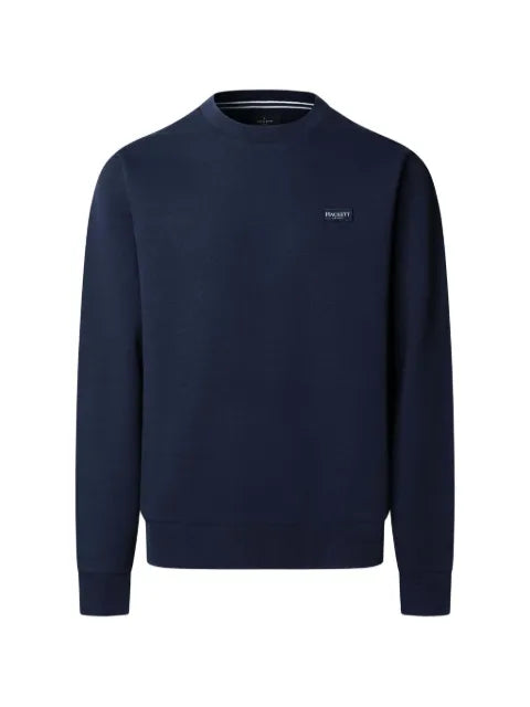 Hackett London logo-patch crew-neck sweatshirt