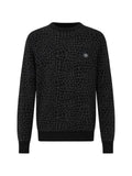 Philipp Plein wool cashmere round-neck pullover Cocco