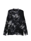 Avant Toi tie-dye bouclé knitwear