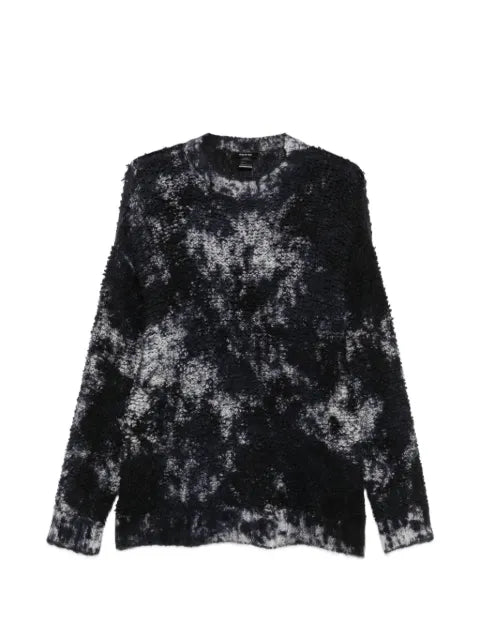 Avant Toi tie-dye bouclé knitwear