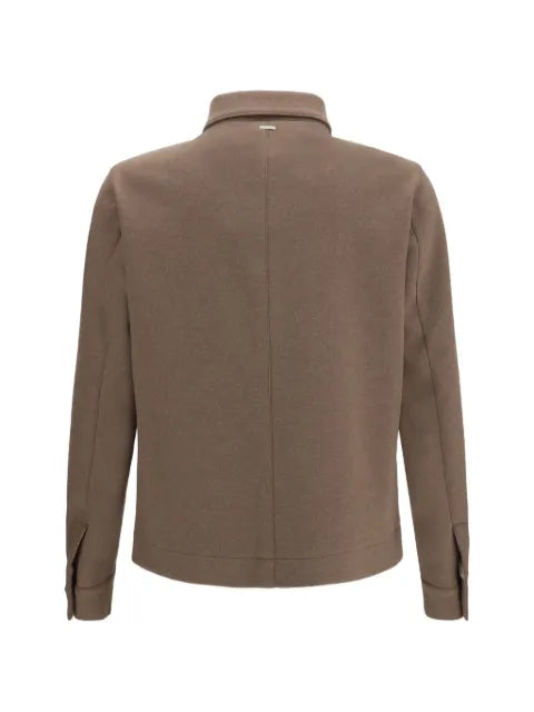 Herno chest-pockets press-stud jacket