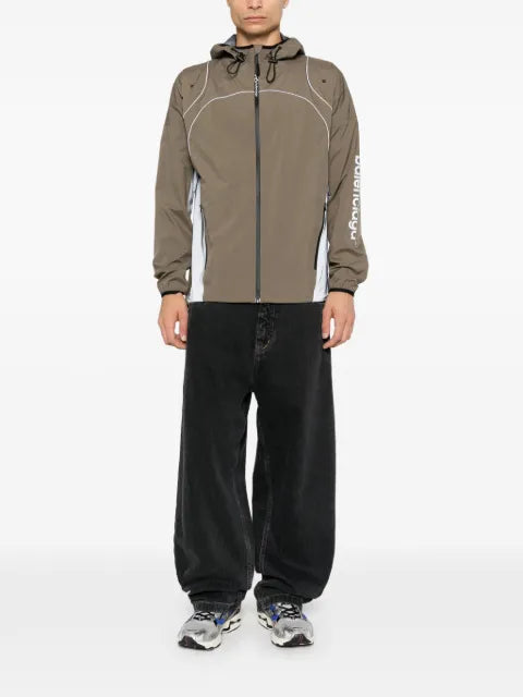 Balenciaga techwear zip-up jacket in grey