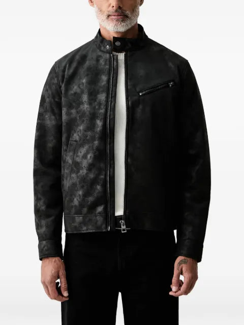 GUESS USA faux-leather jacket