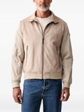 Joop! panelled zip-up jacket