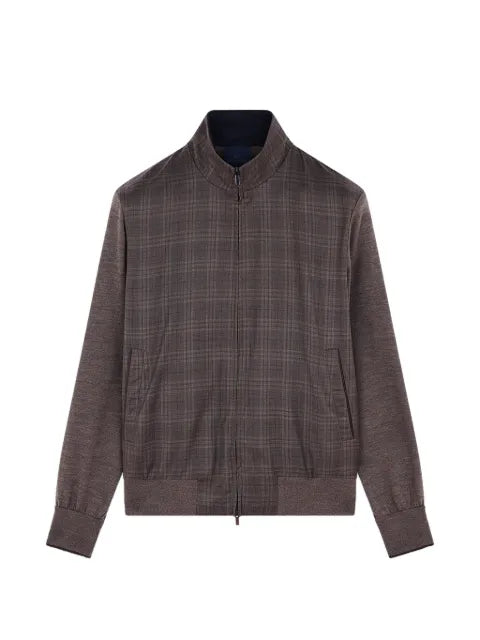 Paul & Shark checked wool lightweight jacket