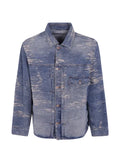 Emporio Armani distressed-effect denim jacket