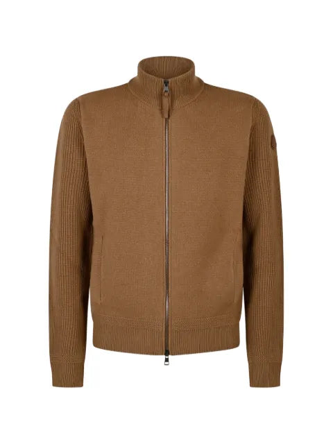 Moncler high-collar zip-up cardigan