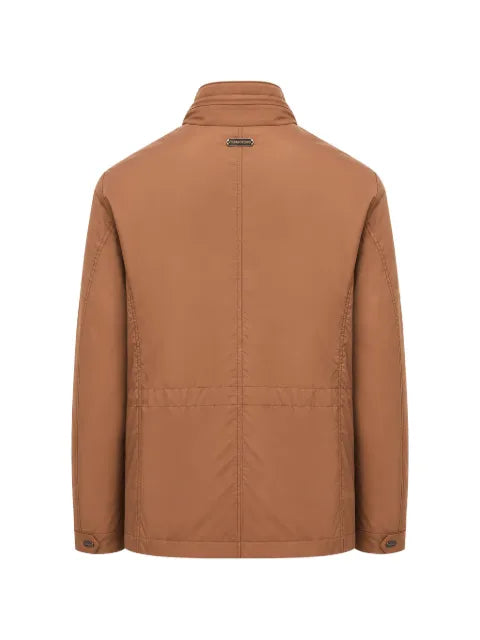 Tombolini high-neck button-up jacket