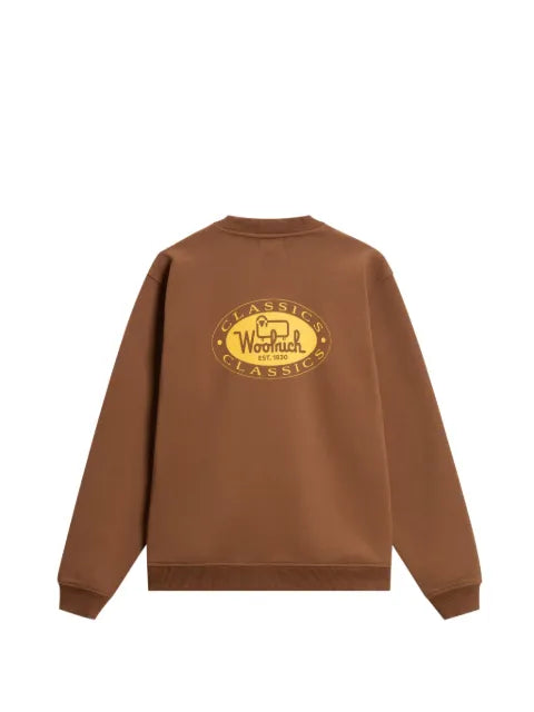 Woolrich logo-print crew-neck sweatshirt
