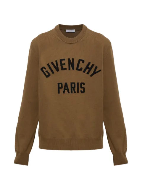 Givenchy logo-intarsia sweater