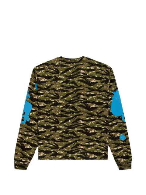 SP5DER Beluga Tiger camouflage-print sweatshirt