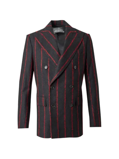 Vivienne Westwood Captain pinstriped double-breasted jacket