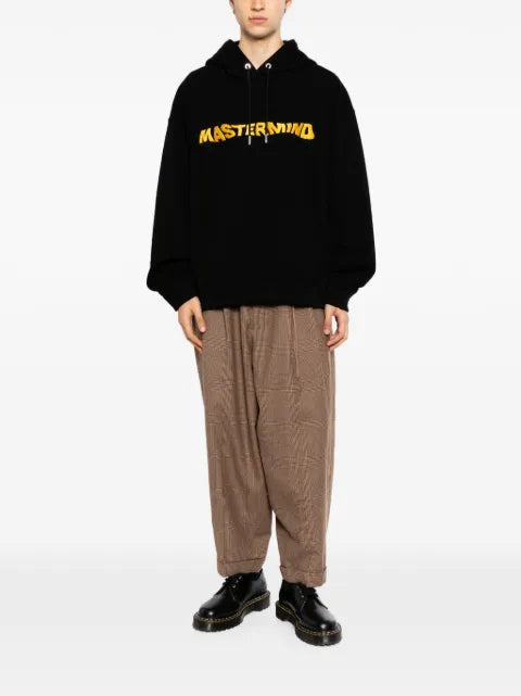 Mastermind Japan skull-embroidered hoodie