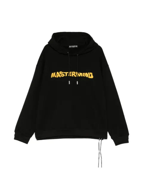 Mastermind Japan skull-embroidered hoodie