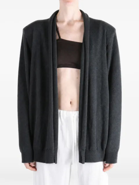 Frenckenberger shawl-collar knitted cardigan