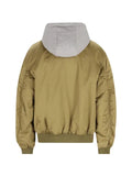 LOEWE hooded bomber jacket