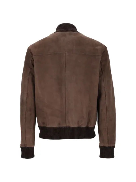 Al Duca D’Aosta 1902 suede leather jacket