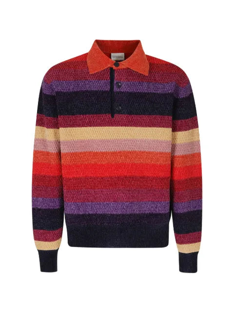 Drôle De Monsieur striped knit sweater