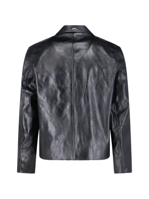 OUR LEGACY zip-up leather jacket