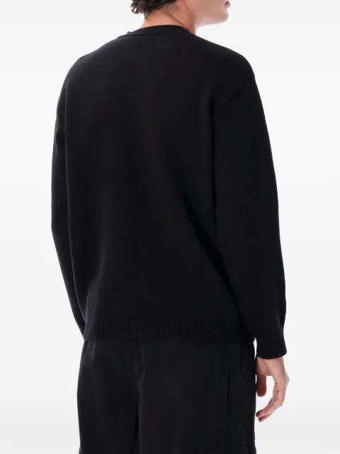 Stone Island Compass patch crew-neck sweater