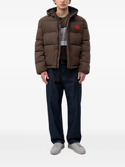 HUGO padded hooded jacket