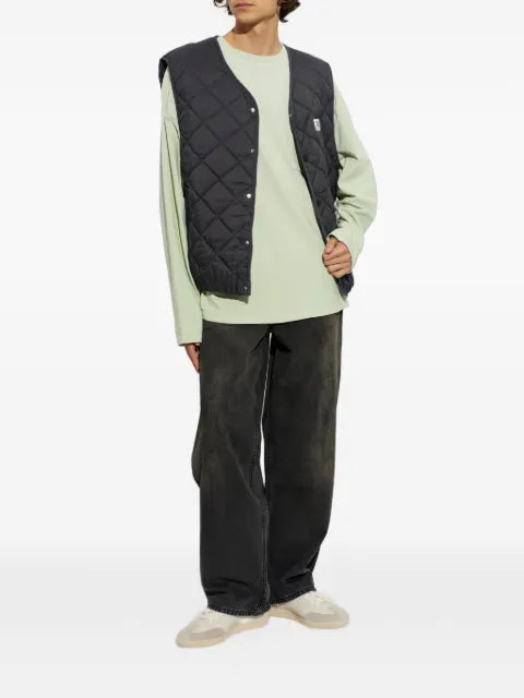 American Vintage quilted sleeveless jacket